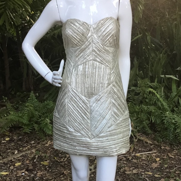 Vintage John Paul Ataker  metal like Dress - Picture 8 of 8